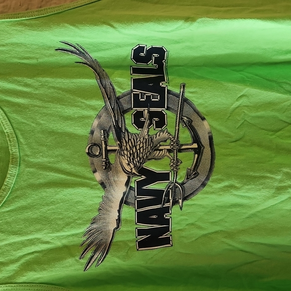 Fruit of the Loom Men's Tank with Navy Seals logo - Picture 2 of 8